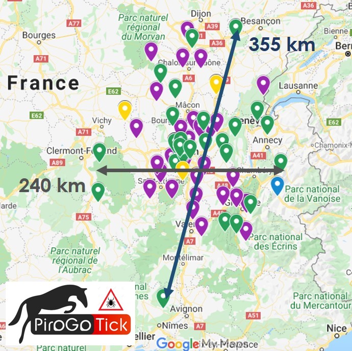 Programme PiroQuest : les premiers résultats autour de Lyon !